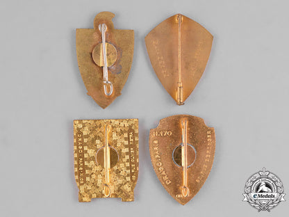 france,_republic._sixteen_french_military_insignia_badges_m18_9949