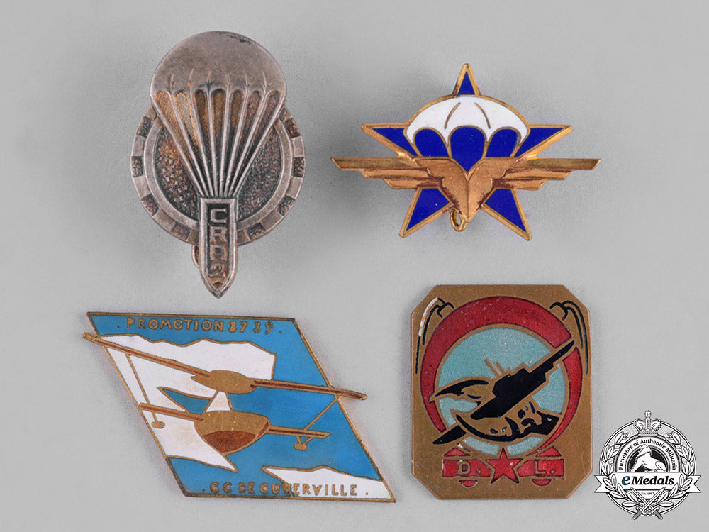 france,_republic._sixteen_french_military_insignia_badges_m18_9965_1