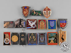 France, Republic. Sixteen French Military Insignia Badges