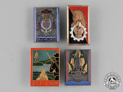 france,_republic._sixteen_french_military_insignia_badges_m18_9971