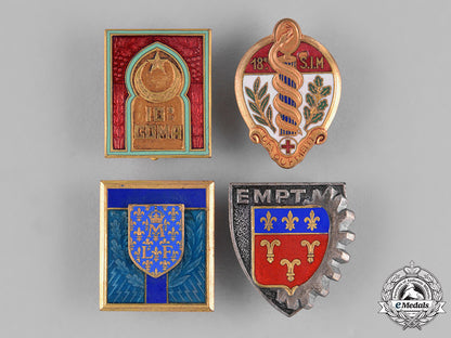 france,_republic._sixteen_french_military_insignia_badges_m18_9973