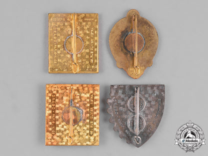 france,_republic._sixteen_french_military_insignia_badges_m18_9974
