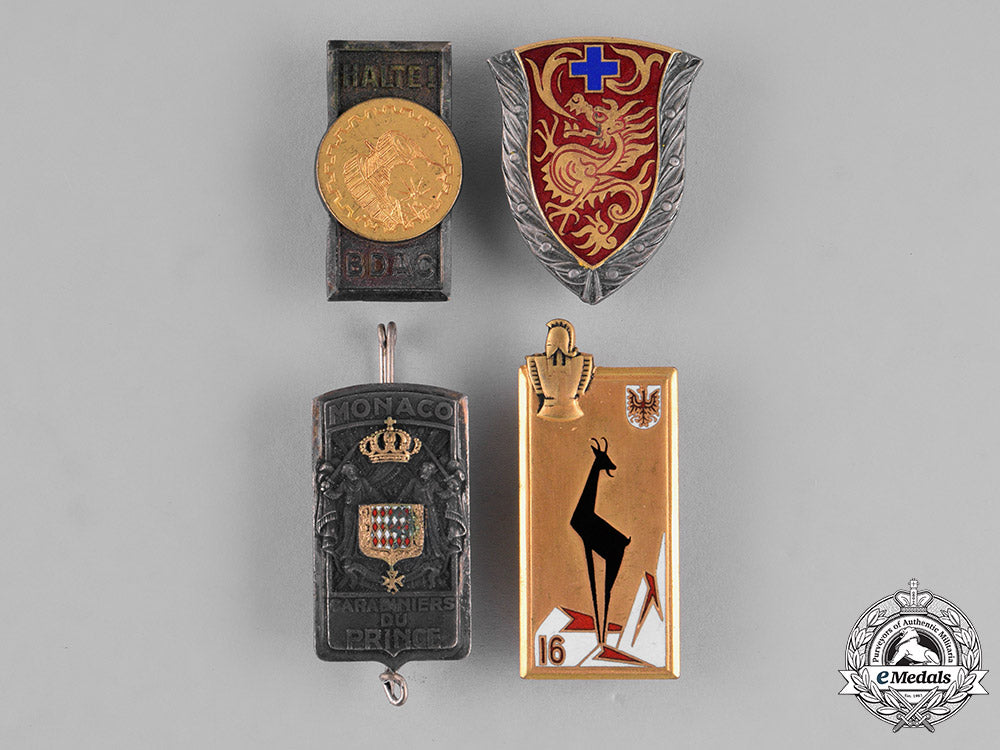 france,_republic._sixteen_french_military_insignia_badges_m18_9975