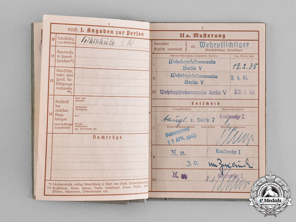 germany,_heer._a_lot_of_three_second_war_period_wehrpässe_m19_0128