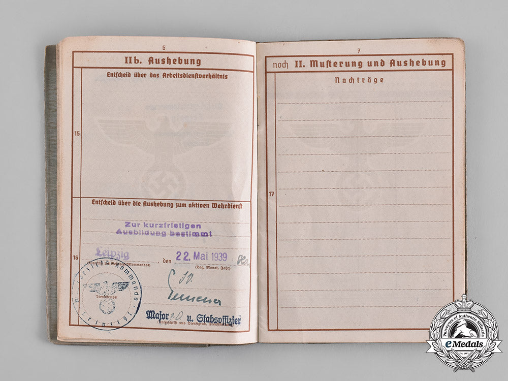 germany,_heer._a_lot_of_three_second_war_period_wehrpässe_m19_0133