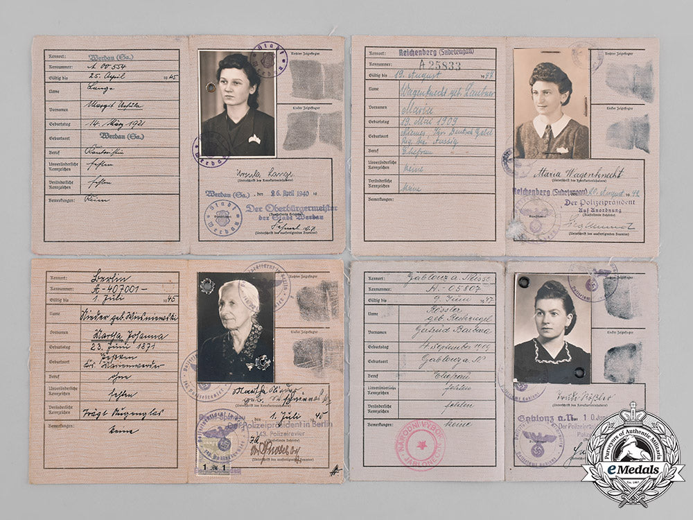 germany,_third_reich._a_lot_of_eight_third_reich_period_civil_identification_cards_m19_0144