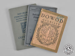 Germany, Third Reich. A Group Of International Identification Documents