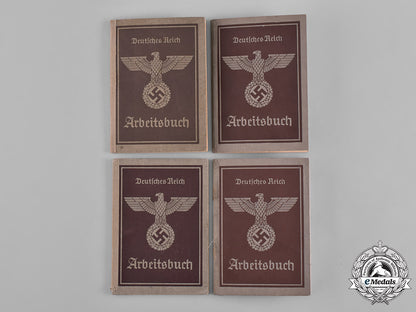 germany,_third_reich._a_lot_of_seven_of_german_labour_books_m19_0379