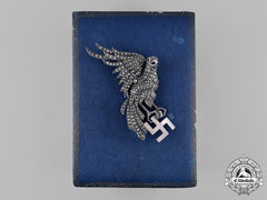 Germany, Third Reich. A Silver Brooch Presented To Anne Lindbergh From Ah, 1940