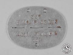 Germany, Heer. A Munitions Depot Priebus Identification Tag