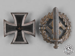 Germany, Third Reich. A Pair Of Badges