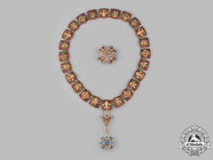 Bulgaria, Kingdom. An Order Of St. Cyril And St. Methodius, Grand Collar With Star (Collectors Copy)