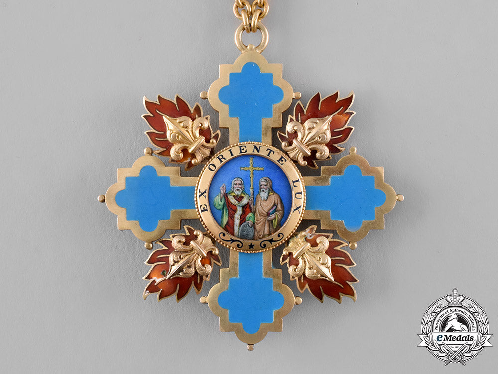bulgaria,_kingdom._an_order_of_st._cyril_and_st._methodius,_grand_collar_with_star(_collectors_copy)_m19_10438