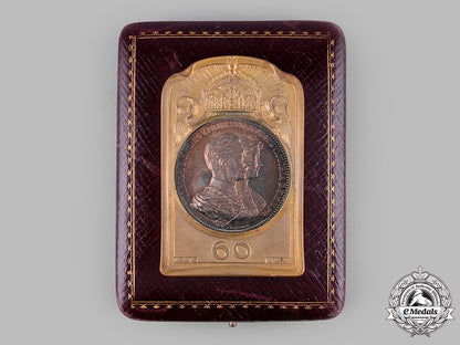 germany,_prussia._a_king_wilhelm_ii&_augusta_victoria_sixtieth_jubilee_plaque_m19_10452