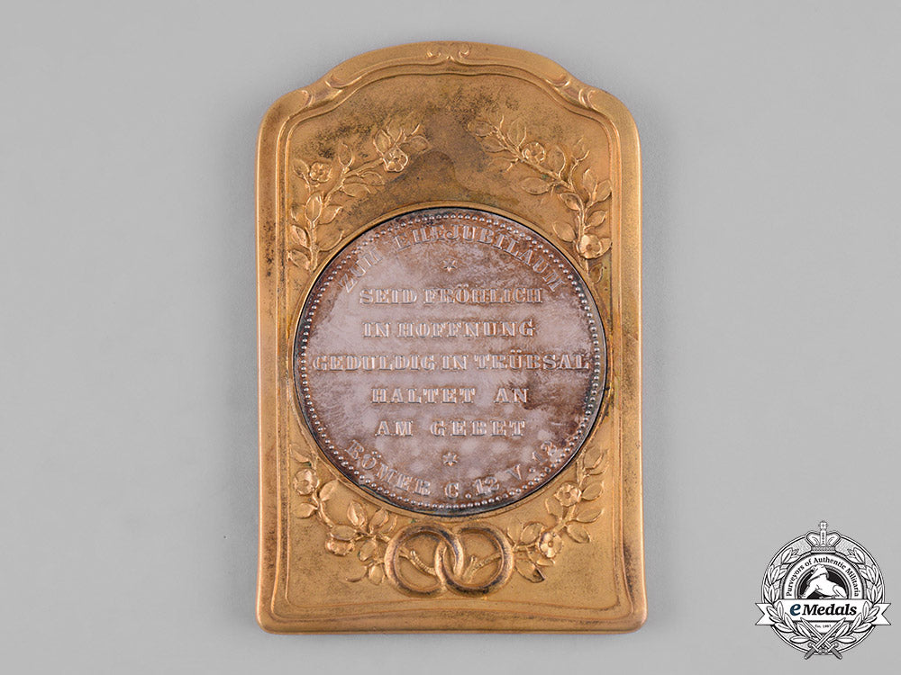 germany,_prussia._a_king_wilhelm_ii&_augusta_victoria_sixtieth_jubilee_plaque_m19_10454