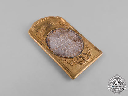 germany,_prussia._a_king_wilhelm_ii&_augusta_victoria_sixtieth_jubilee_plaque_m19_10456