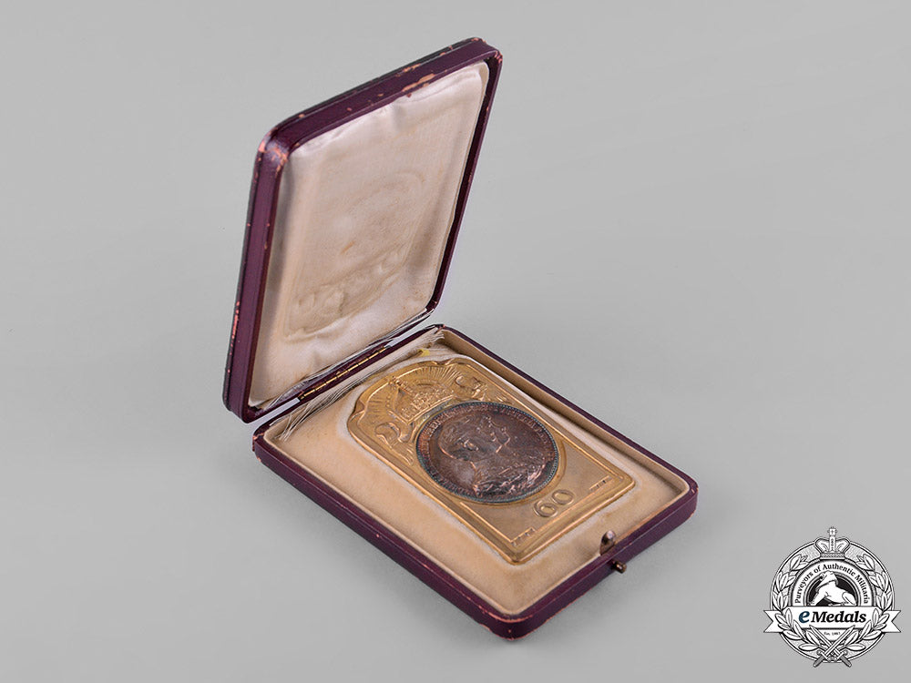 germany,_prussia._a_king_wilhelm_ii&_augusta_victoria_sixtieth_jubilee_plaque_m19_10459