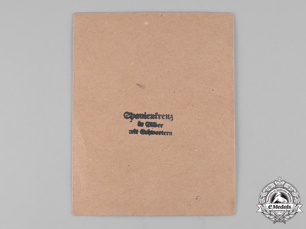 germany,_wehrmacht._a_packet_of_issue_for_a_spanish_cross_in_silver_with_swords,_by_c.e._juncker_m19_10533