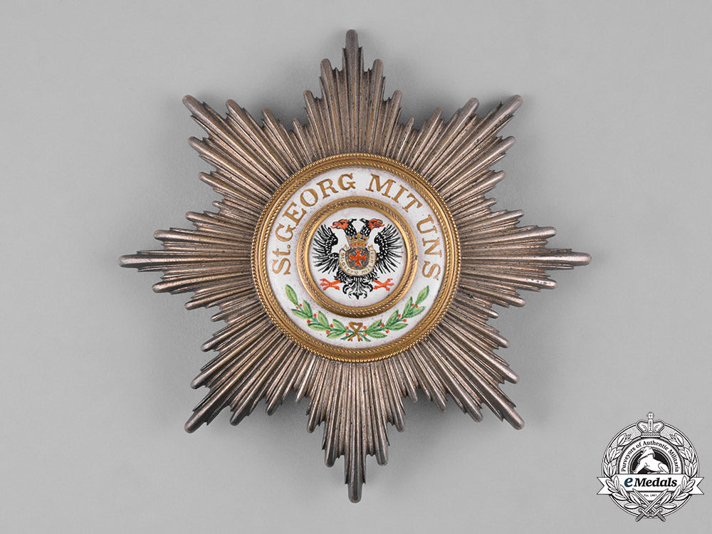 Germany, Imperial. A Knightly Order Of St. George, Grand Cross Star, B ...