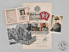 Germany, Sa. The Decorations & Award Documents To Obergruppenführer Wilhelm Brückner, Führer’s Chief Adjutant