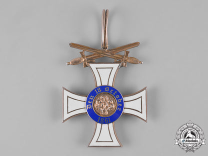 prussia,_kingdom._an_order_of_the_crown,_ii_class_cross_with_swords,_c.1917_m19_10924