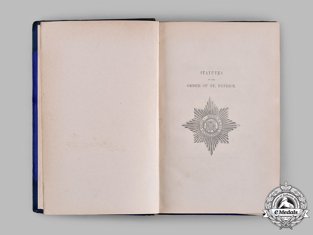 united_kingdom._statutes_and_ordinances_of_the_most_illustrious_order_of_st._patrick,1883_m19_10987