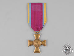 Mecklenburg-Schwerin, Grand Duchy. An Officer’s 25-Year Service Cross In Gold, C.1860