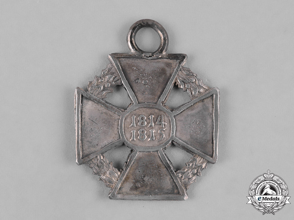 schwarzburg-_rudolstadt,_principality._a_waterloo_campaign_merit_cross,_ca.1816_m19_11194
