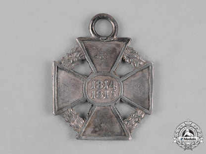 schwarzburg-_rudolstadt,_principality._a_waterloo_campaign_merit_cross,_ca.1816_m19_11194
