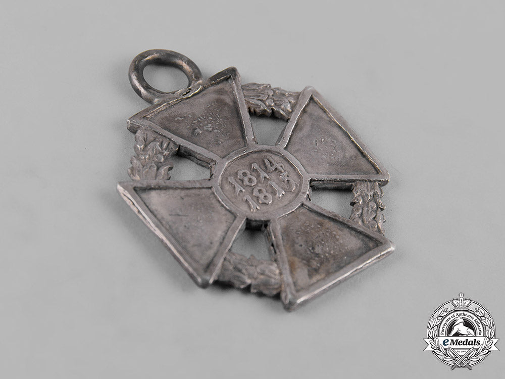 schwarzburg-_rudolstadt,_principality._a_waterloo_campaign_merit_cross,_ca.1816_m19_11196