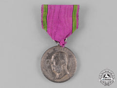 Saxe-Altenburg, Duchy. A House Order Silver Merit Medal By F. Helfricht