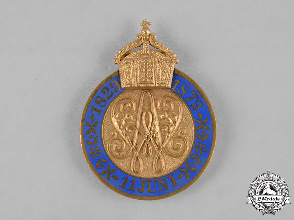 prussia,_kingdom._an1879_golden_wedding_anniversary_medal,_i_class_m19_11211