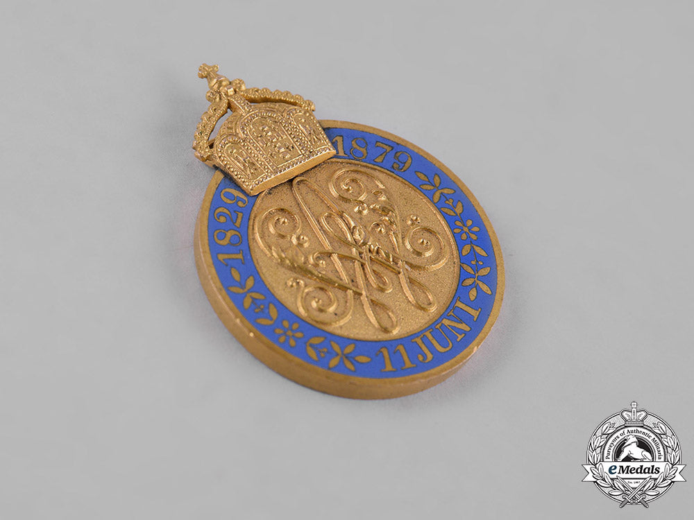 prussia,_kingdom._an1879_golden_wedding_anniversary_medal,_i_class_m19_11213