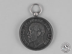 Lippe, Principality. An Order Of Leopold, Silver Merit Medal, C.1910