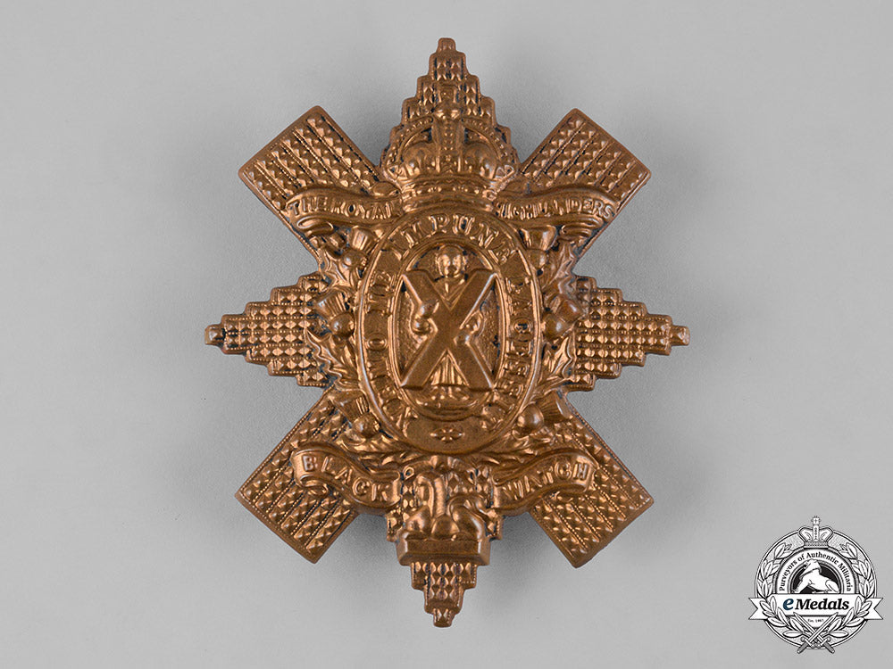 canada,_cef._a42_nd_infantry_battalion"_royal_highlanders_of_canada"_glengarry_badge,_c.1915_m19_11266