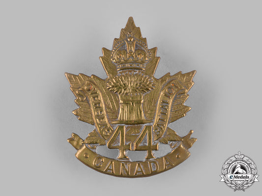 canada,_cef._a44_th_infantry_battalion_cap_badge,_c.1915_m19_11272