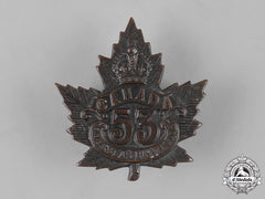 Canada, Cef. A 53Rd Infantry Battalion Cap Badge