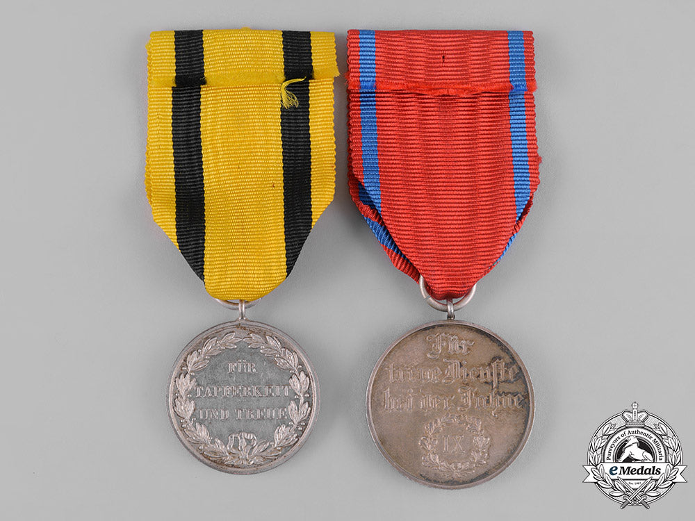württemberg,_kingdom._a_pair_of_service_medals_m19_11306