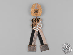Germany, Weimar Republic. A Prussian Veterans Association 50-Year Membership Badge