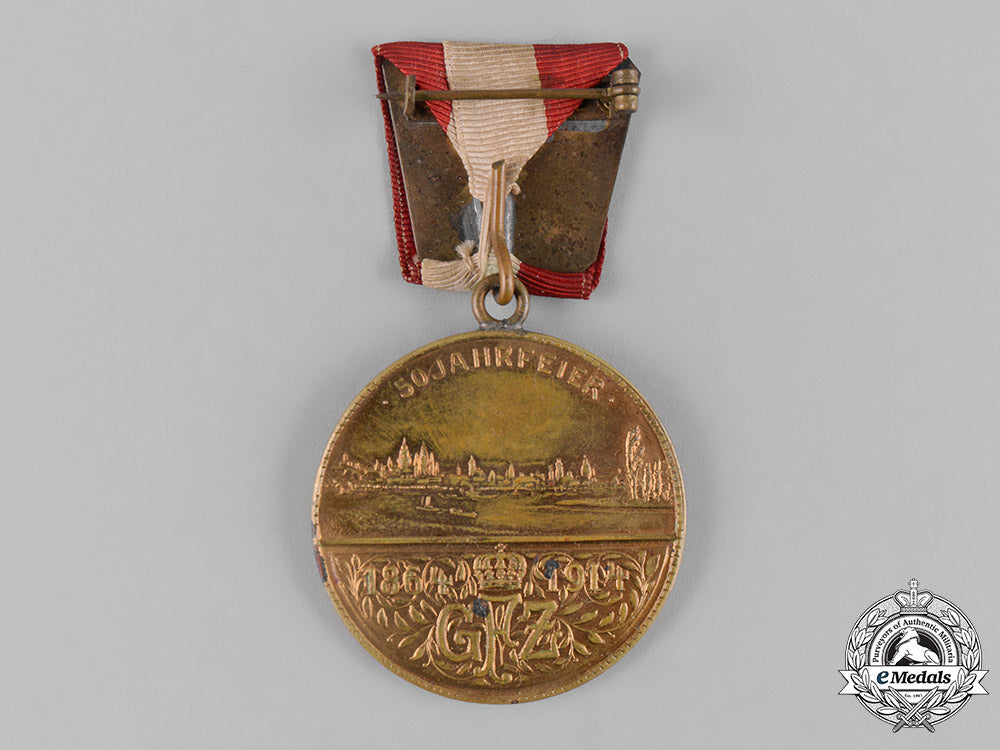germany,_imperial._a1914_brandenburg3_rd_foot_artillery_regiment50_th_anniversary_badge_m19_11329