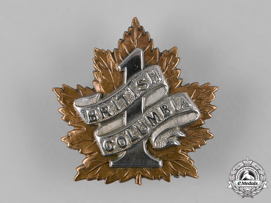 canada,_cef._a7_th_infantry_battalion"1_st_british_columbia_regiment"_cap_badge,_c.1914_m19_11357