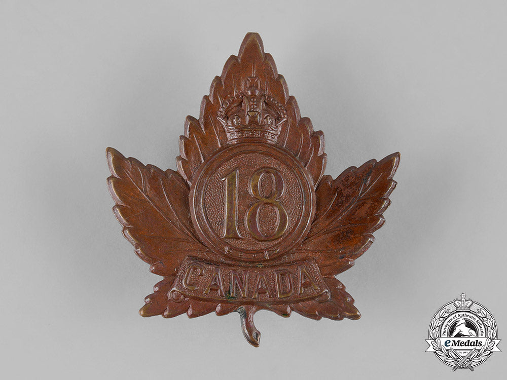 canada,_cef._an18_th_infantry_battalion"_western_ontario_regiment"_cap_badge_m19_11390