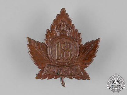 canada,_cef._an18_th_infantry_battalion"_western_ontario_regiment"_cap_badge_m19_11390