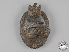 Germany, Wehrmacht. A Panzer Assault Badge, Bronze Grade, By Adolf Schwerdt