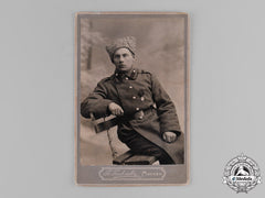 Russia, Imperial. A Studio Photo Of An Imperial Army Enlisted Man