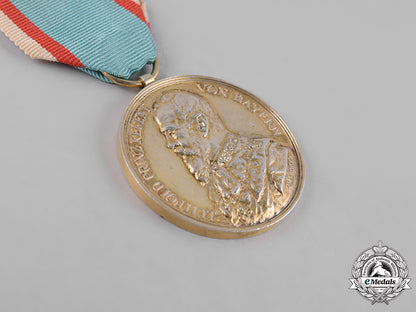 bavaria,_kingdom._a_st._george_jubilee_medal,_museum_example,_by_a._scharff_m19_11675