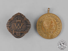 Germany, Imperial. A Pair Of Badges
