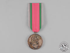 Anhalt, Duchy. A Golden Medal For The 25Th Jubilee Of Duke Friedrich I, C.1900