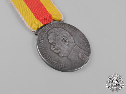 baden,_grand_duchy._a_merit_medal_in_silver_by_rudolf_mayer,_c.1910_m19_11759