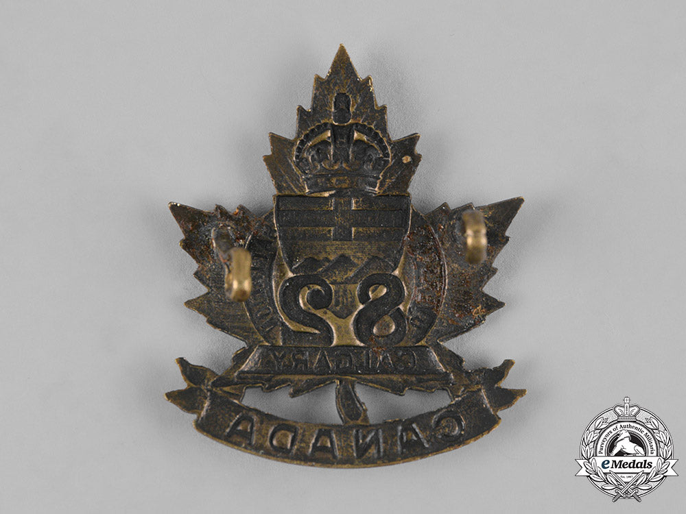 canada,_cef._a82_nd_infantry_battalion"_calgary_battalion"_cap_badge,_c.1915_m19_11815